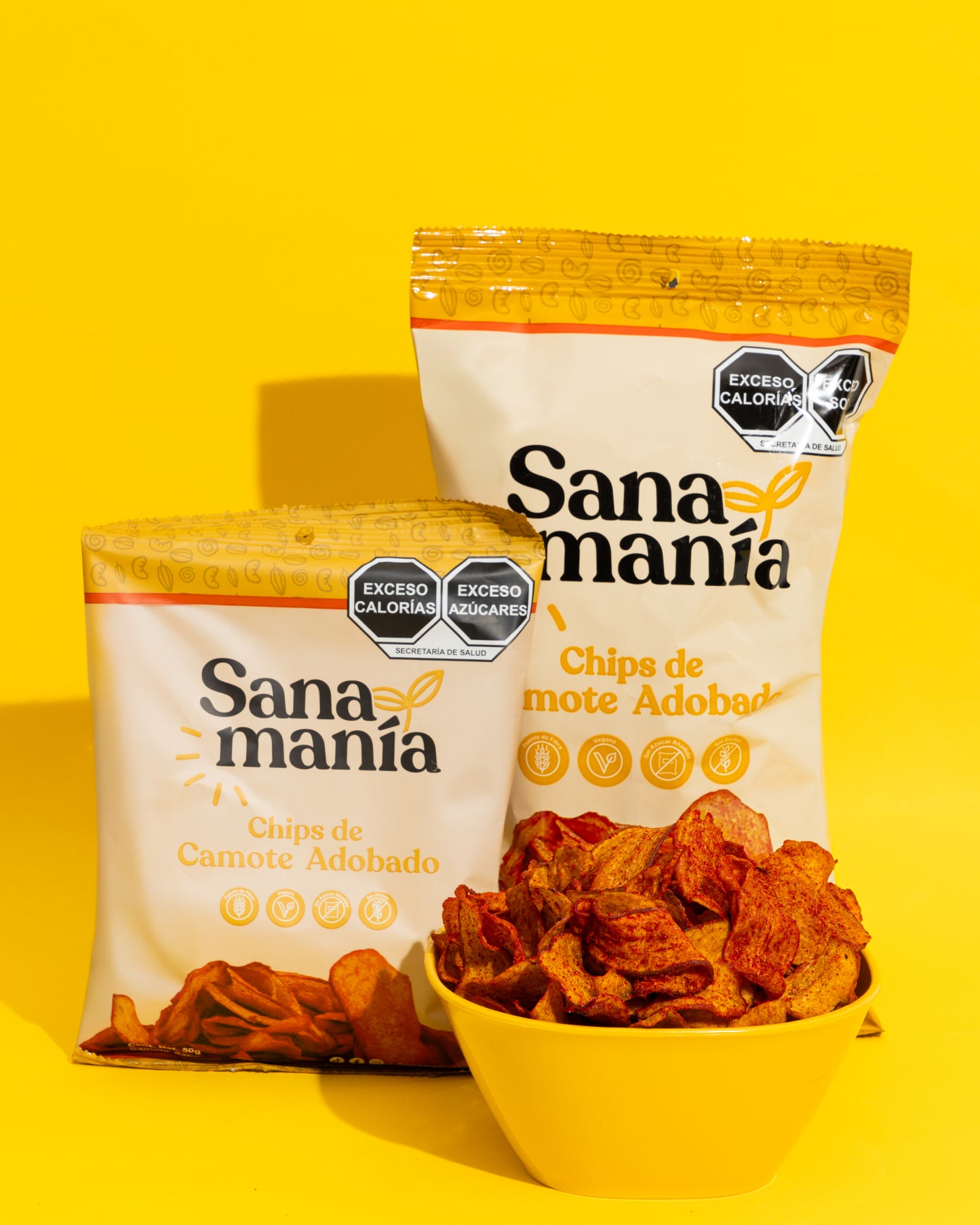 Chips de Camote Adobado – Tamaño Familiar 160 gr