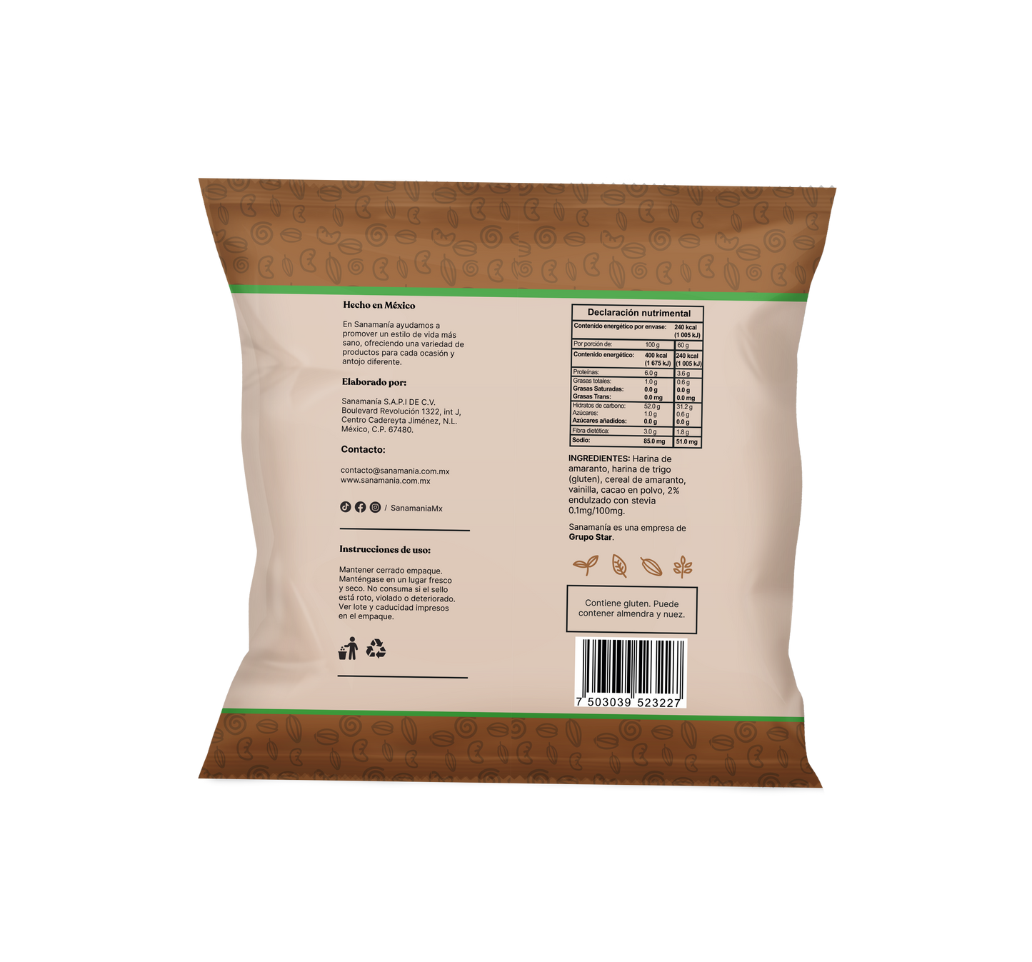 Oblea de Cacao - 60g
