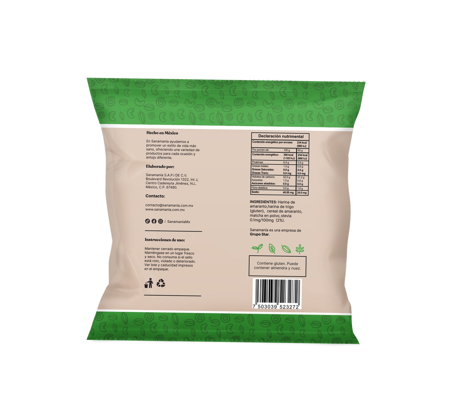 Oblea de Matcha – 60g