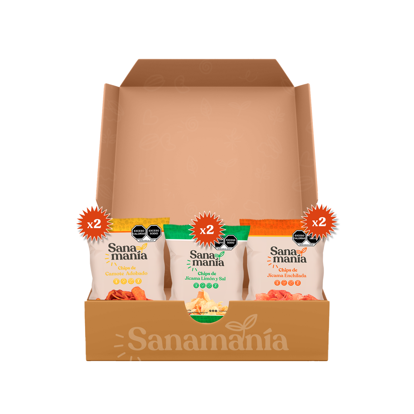 Chips familiares Sanamanía