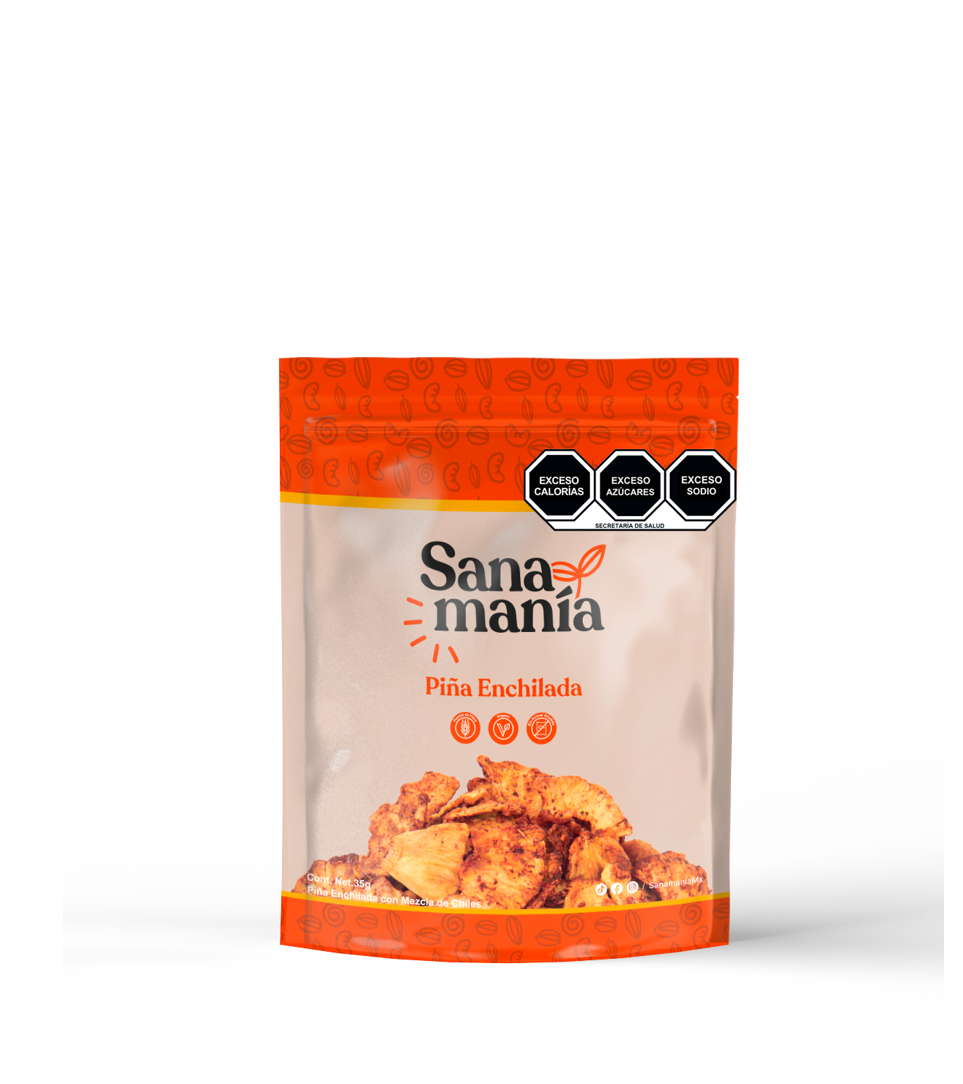Piña natural enchilada – 35g