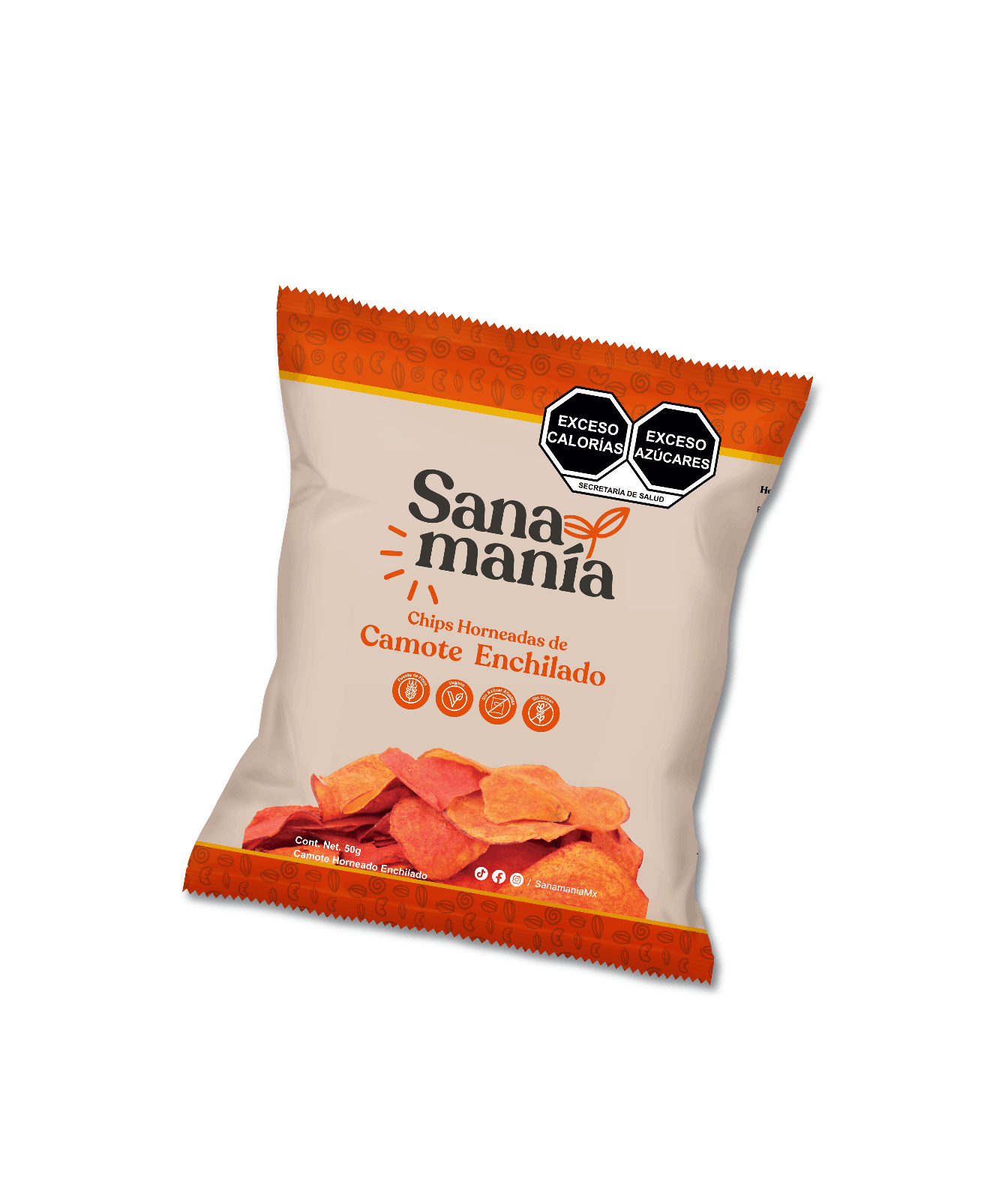 Chips de Camote Enchilado – 50g