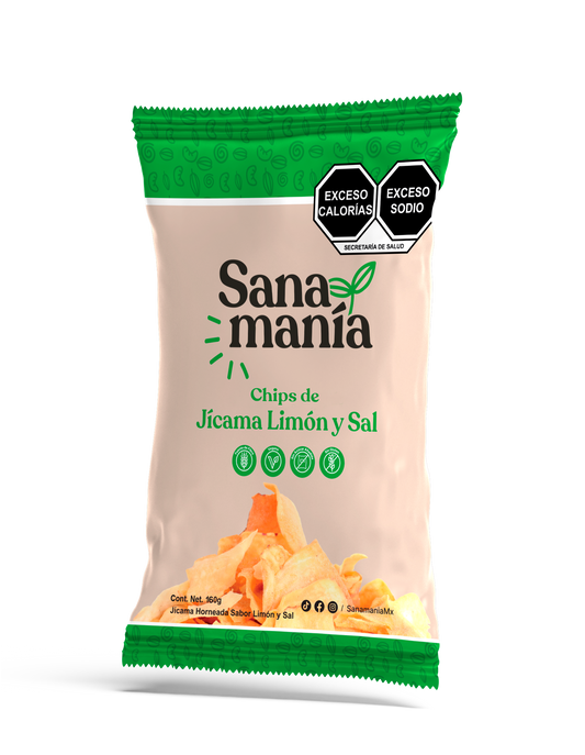 Jícama Limón y Sal Familiar 160g