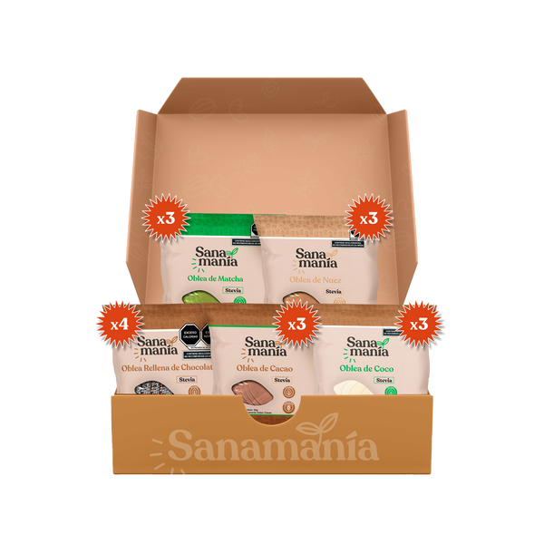 Paquete obleas Sanamanía