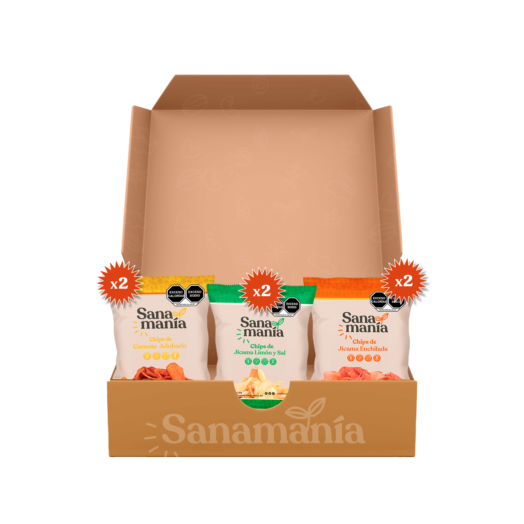 Chips familiares Sanamanía